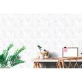 SELF ADHESIVE WALLPAPER MAGICAL LEAVES IN WHITE DESIGN - SELF-ADHESIVE WALLPAPERS - WALLPAPERS