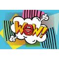 TAPETA V POP ART STYLU - WOW! - POP ART TAPETY - TAPETY