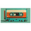 TABLOU CASETĂ VINTAGE DE MAGNETOFON - TABLOURI MUZICALE - TABLOURI