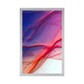 POSTER ABSTRACT WAVES FULL OF COLORS - ABSTRACT AND PATTERNED - POSTERS