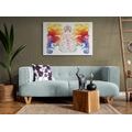 WANDBILD HINDUISTISCHER GANESHA - BILDER MIT FENG SHUI-MOTIVEN - BILDER