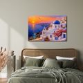 WANDBILD BLAUE KUPPEL ÜBER DEM MEER - BILDER MEER UND STRAND - BILDER