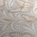 TABLEAU SUR TOILE – PAPILLONS PASTEL PARMI LES FEUILLES - TABLEAUX PAPILLONS - TABLEAUX