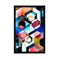 POSTER ABSTRACT GEOMETRY - ABSTRACT AND PATTERNED - POSTERS