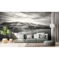 SELF ADHESIVE WALL MURAL EARLY EVENING BLACK AND WHITE LAKE - SELF-ADHESIVE WALLPAPERS - WALLPAPERS