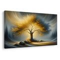 OBRAZ ZLATÝ STROM ŽIVOTA V KRAJINĚ - OBRAZY - TOTÁLNÍ VÝPRODEJ 🔥