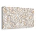 TABLEAU SUR TOILE – DÉLICATS PAPILLONS EN ARABESQUE - TABLEAUX PAPILLONS - TABLEAUX