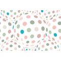 SELF ADHESIVE WALLPAPER ILLUSION OF COLORED BALLS - SELF-ADHESIVE WALLPAPERS - WALLPAPERS