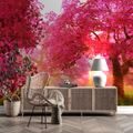 SELF ADHESIVE WALL MURAL BLOSSOMING CHERRY TREES - SELF-ADHESIVE WALLPAPERS - WALLPAPERS