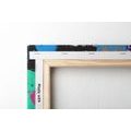 WANDBILD ABSTRAKTE KOMPOSITION - POP-ART-BILDER - BILDER