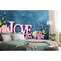 WALL MURAL INSCRIPTION LOVE - WALLPAPERS QUOTES AND INSCRIPTIONS - WALLPAPERS