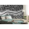 SELF ADHESIVE WALL MURAL VIEW OF A WINTER BLACK AND WHITE LANDSCAPE - SELF-ADHESIVE WALLPAPERS - WALLPAPERS