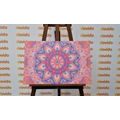 TABLEAU SUR TOILE – MANDALA HYPNOTIQUE - TABLEAUX FENG SHUI - TABLEAUX