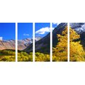 5-PIECE CANVAS PRINT BEAUTIFUL NATURE IN KAMCHATKA, RUSSIA - PICTURES OF NATURE AND LANDSCAPE - PICTURES