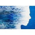 SELF ADHESIVE WALLPAPER ABSTRACT PROFILE OF A WOMAN - SELF-ADHESIVE WALLPAPERS - WALLPAPERS