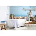 SELF ADHESIVE WALL MURAL VIEW OF PARK GÜELL IN BARCELONA - SELF-ADHESIVE WALLPAPERS - WALLPAPERS