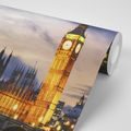 FOTOTAPETA BIG BEN NOCĄ W LONDYNIE - TAPETY MIASTA - TAPETY