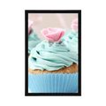 POSTER COLORFUL SWEET CUPCAKES - WITH A KITCHEN MOTIF - POSTERS