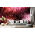 CARTA DA PARATI – MANDALA CON SFONDO GALATTICO - CARTA DA PARATI FENG SHUI - CARTA DA PARATI