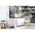 SELF ADHESIVE WALLPAPER BLACK AND WHITE ABSTRACT ART - SELF-ADHESIVE WALLPAPERS - WALLPAPERS