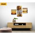 CANVAS PRINT SET MAGICAL NATURE - SET OF PICTURES - PICTURES