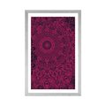 POSTER WITH MOUNT STYLISH MANDALA - FENG SHUI - POSTERS