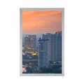 POSTER BLICK AUF SONNENUNTERGANG IN BANGKOK - STÄDTE - POSTER