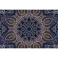 CANVAS PRINT MANDALA WITH AN INDIAN THEME - PICTURES FENG SHUI - PICTURES