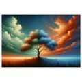 OBRAZ STROM ŽIVOTA V BAREVNÉM VÍRU - OBRAZY STROMY ŽIVOTA - OBRAZY