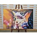 CANVAS PRINT STATUE OF AN ANGEL - PICTURES OF ANGELS - PICTURES