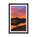 AFFICHE AVEC MONTURE PAYSAGE ENCHANTEUR - NATURE - AFFICHES