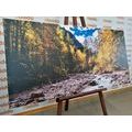 CANVAS PRINT PICTURESQUE MOUNTAIN LANDSCAPE - PICTURES OF NATURE AND LANDSCAPE - PICTURES