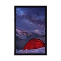 POSTER TENT UNDER THE NIGHT SKY - NATURE - POSTERS