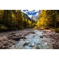 FOTOTAPETE MAJESTÄTISCHE BERGLANDSCHAFT - TAPETEN MIT NATURMOTIVEN - TAPETEN