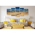 IMPRESSION SUR TOILE EN 5 PARTIES DE BEAUX PAYSAGES - IMPRESSION SUR TOILE DE NATURE ET PAYSAGE - IMPRESSION SUR TOILE