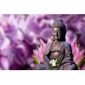 FOTOTAPETE FRIEDLICHER BUDDHA - TAPETEN MIT FENG SHUI-MOTIVEN - TAPETEN