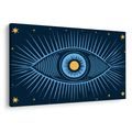 TABLEAU SUR TOILE – ŒIL MYSTIQUE DE LA NUIT ÉTOILÉE - TABLEAUX PAR THÈME - TABLEAUX