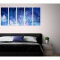 5-PIECE CANVAS PRINT ABSTRACT MOON - ABSTRACT PICTURES{% if product.category.pathNames[0] != product.category.name %} - PICTURES{% endif %}