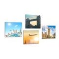 CANVAS PRINT SET HISTORICAL LONDON - SET OF PICTURES - PICTURES