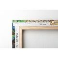 CANVAS PRINT TREE WITH AN ORIENTAL BACKGROUND - PICTURES FENG SHUI - PICTURES