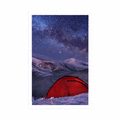 POSTER TENT UNDER THE NIGHT SKY - NATURE - POSTERS