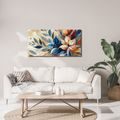 OBRAZ ABSTRAKTNÍ KVĚTINOVÁ KOMPOZICE - OBRAZY - TOTÁLNÍ VÝPRODEJ 🔥
