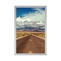 POSTER ROAD IN THE DESERT - NATURE - POSTERS