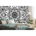 SELF ADHESIVE WALLPAPER BLACK AND WHITE ORNAMENT - SELF-ADHESIVE WALLPAPERS - WALLPAPERS