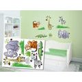 DECORATIVE WALL STICKERS ZOO ANIMALS - FOR CHILDREN - STICKERS