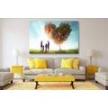 CANVAS PRINT WITH A FAMILY TOUCH - PICTURES LOVE - PICTURES