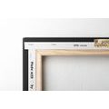 WANDBILD WELTKARTE IM MODERNEN DESIGN - WELTKARTEN ALS BILDER - BILDER