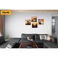 CANVAS PRINT SET HARMONY OF THE HEAVENLY KINGDOM - SET OF PICTURES - PICTURES