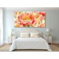 CANVAS PRINT RED PEONIES - PICTURES FLOWERS - PICTURES