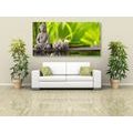 WANDBILD HARMONISCHER BUDDHA - BILDER MIT FENG SHUI-MOTIVEN - BILDER